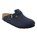BIRKENSTOCK BOSTON SOFT FOOT BED - BLUE SUEDE